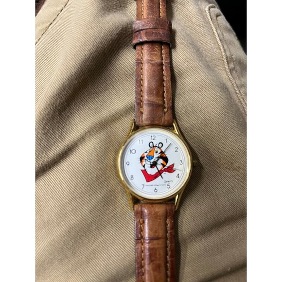 Vintage Kellogg\'s Frosted Flakes Tony The Tiger Analog Quartz Watch NOS 1989 main image 8